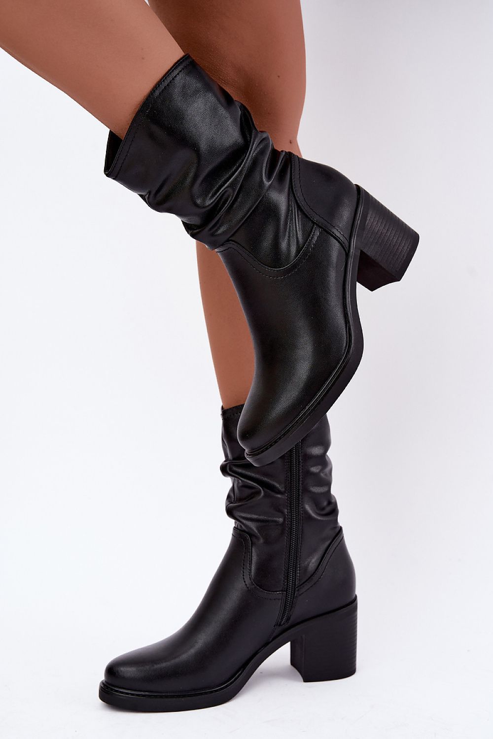  Botine cu toc model 232065 Step in style 