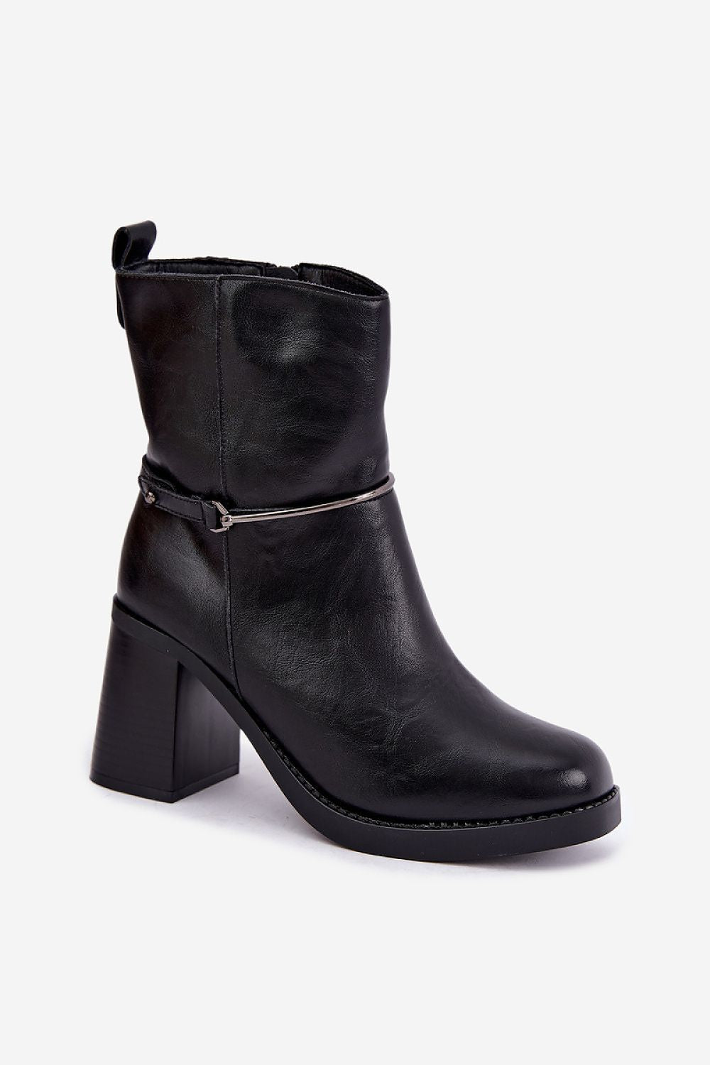  Botine cu toc model 232069 Step in style 