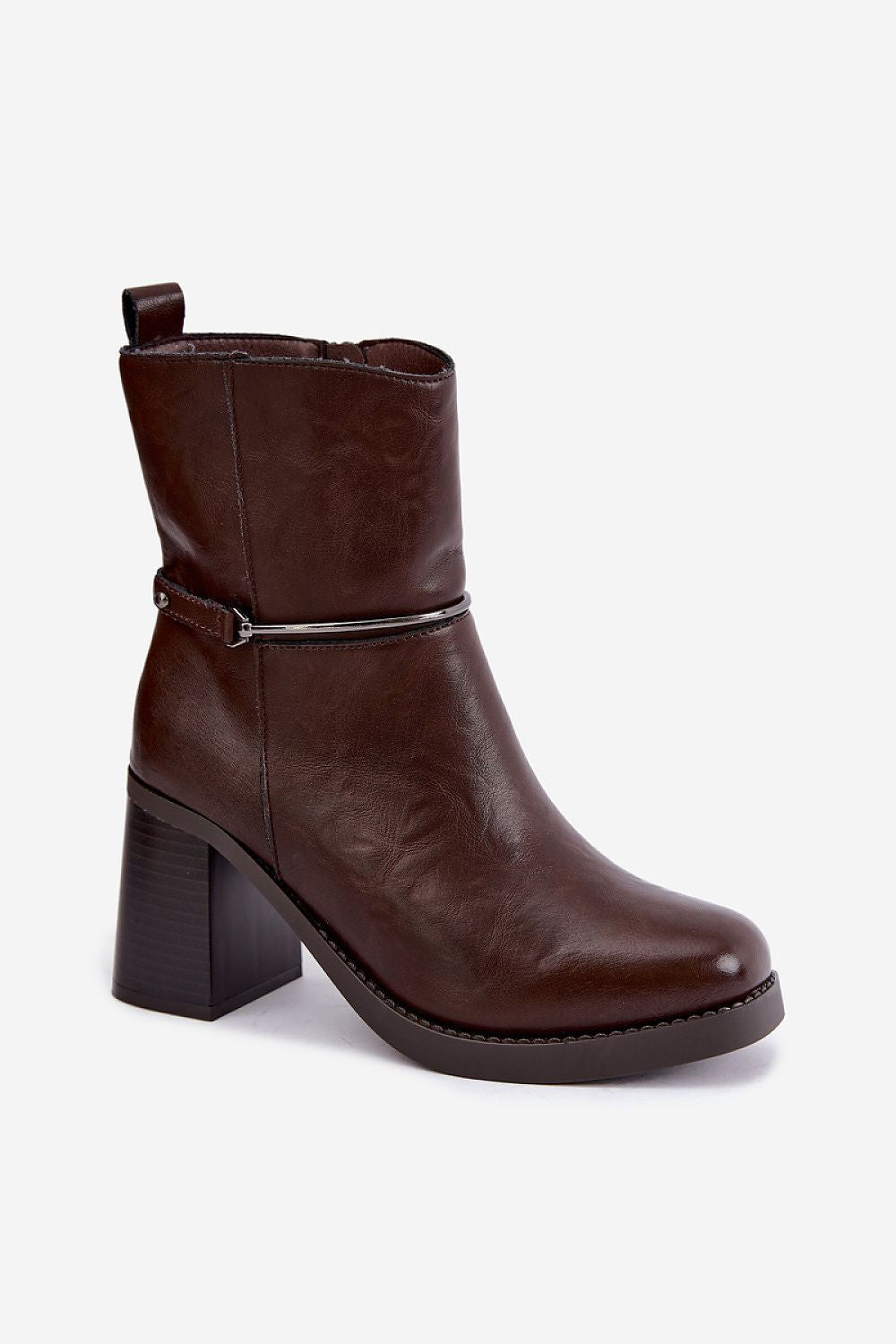  Botine cu toc model 232070 Step in style 