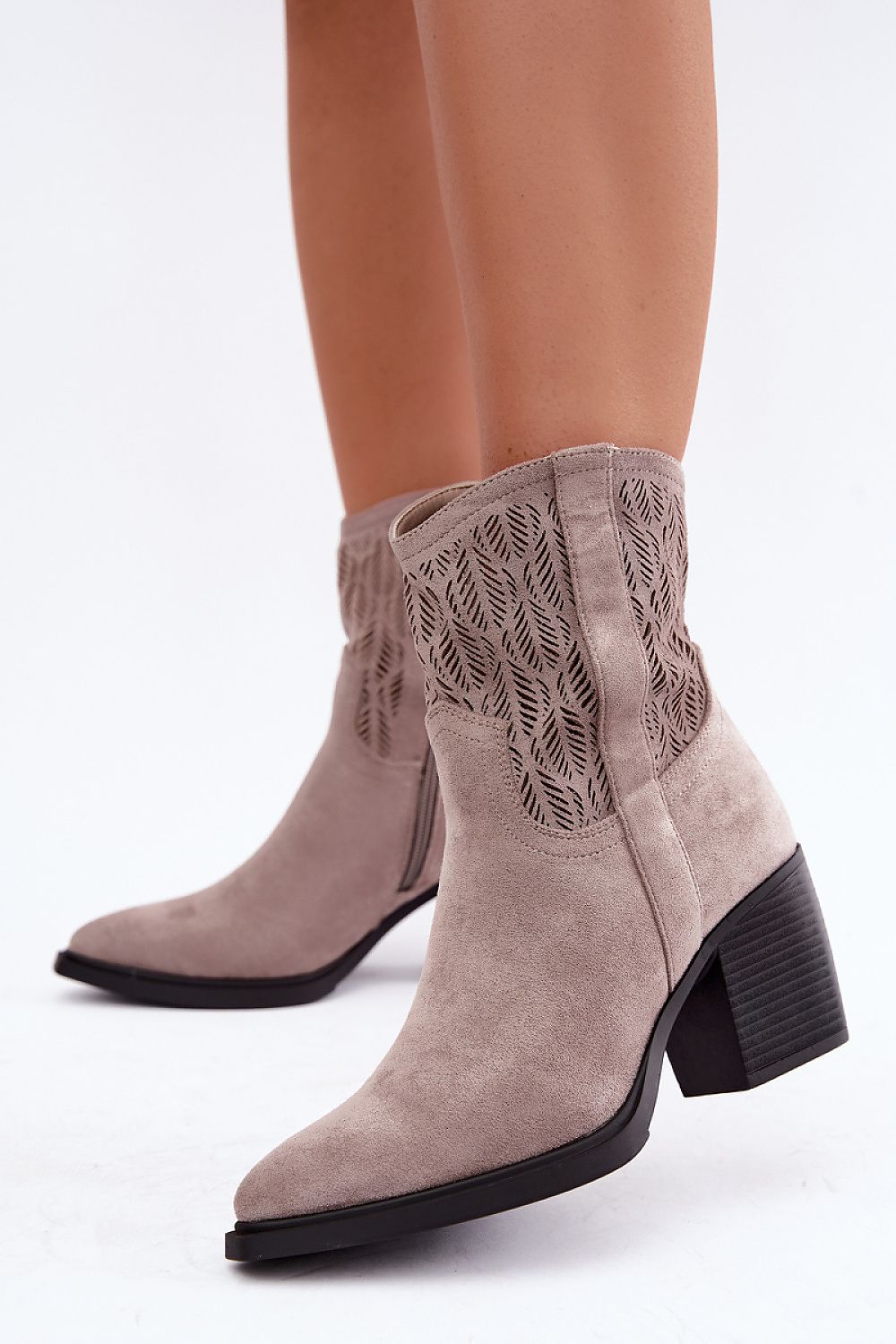 Botine cu toc model 232071 Step in style 
