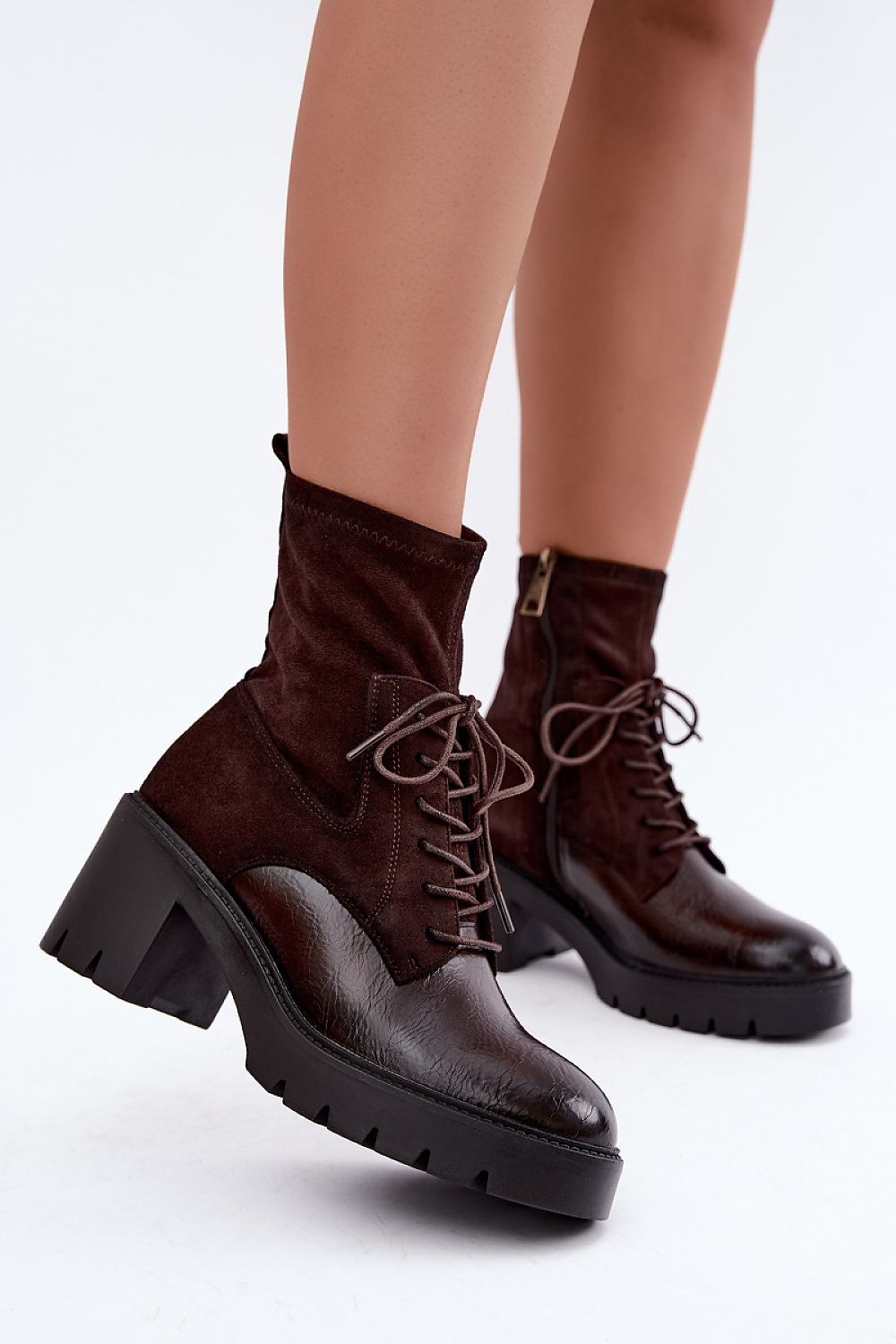  Botine cu toc model 232078 Step in style 