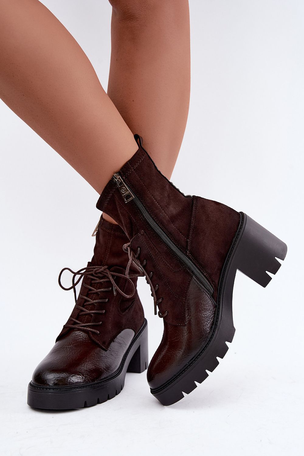  Botine cu toc model 232078 Step in style 