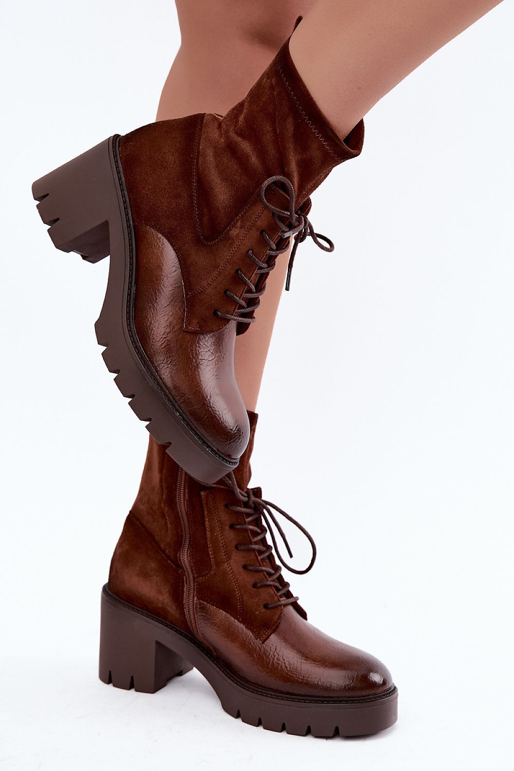  Botine cu toc model 232079 Step in style 