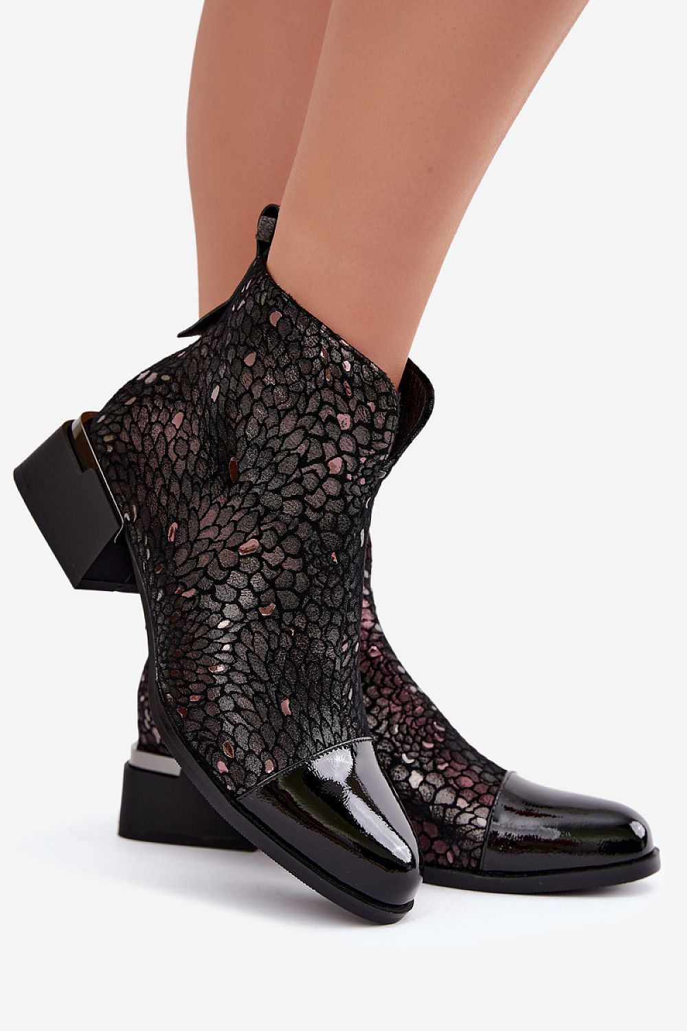  Botine cu toc model 232084 Step in style 