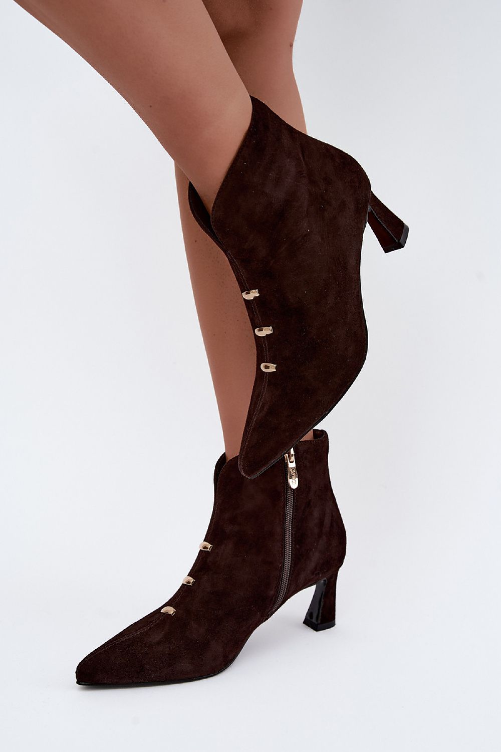 Botine cu toc model 232086 Step in style 