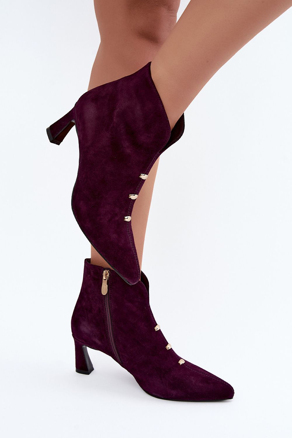  Botine cu toc model 232087 Step in style 