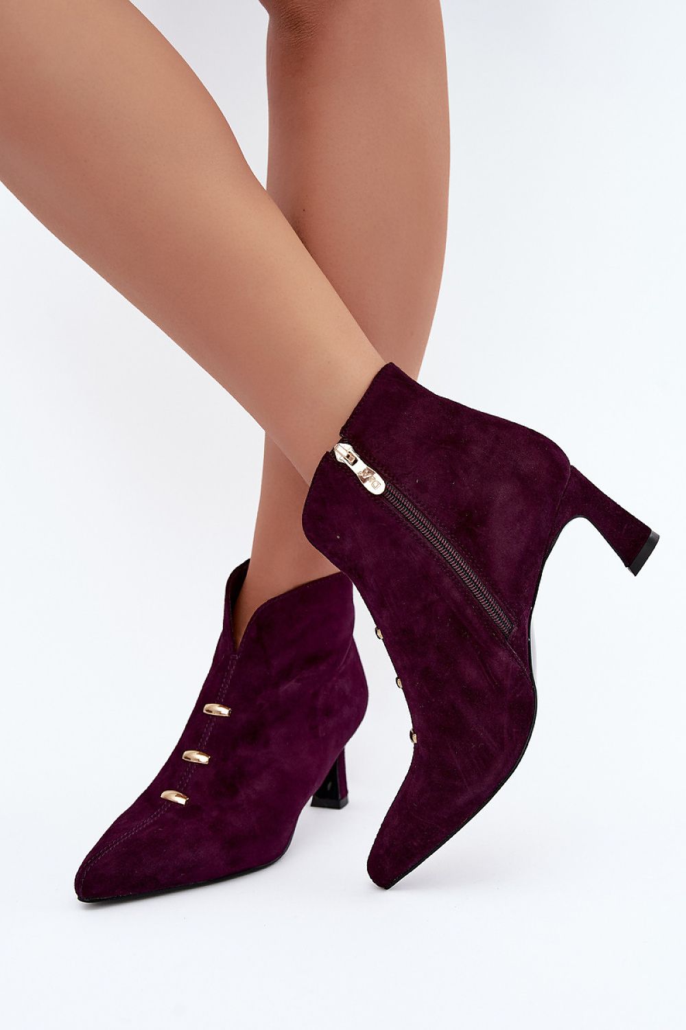  Botine cu toc model 232087 Step in style 