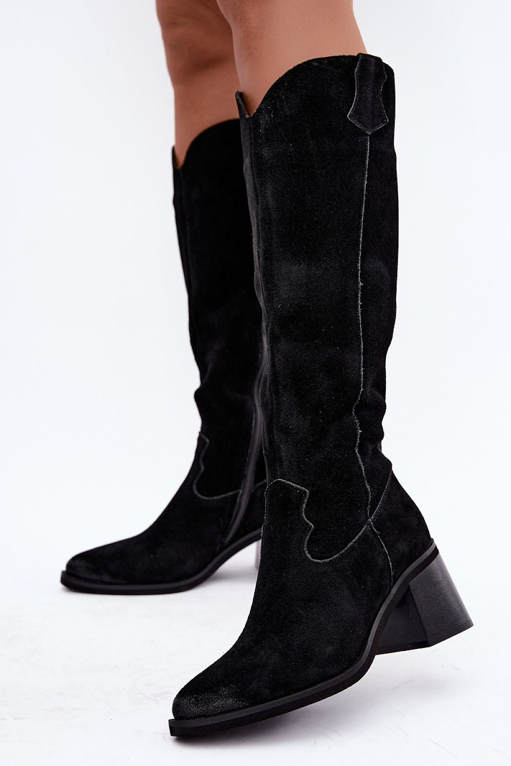  Cizme cu toc model 232094 Step in style 
