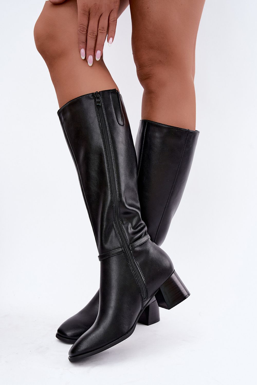  Cizme cu toc model 232097 Step in style 