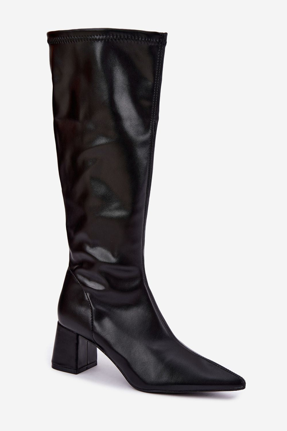  Cizme cu toc model 232112 Step in style 
