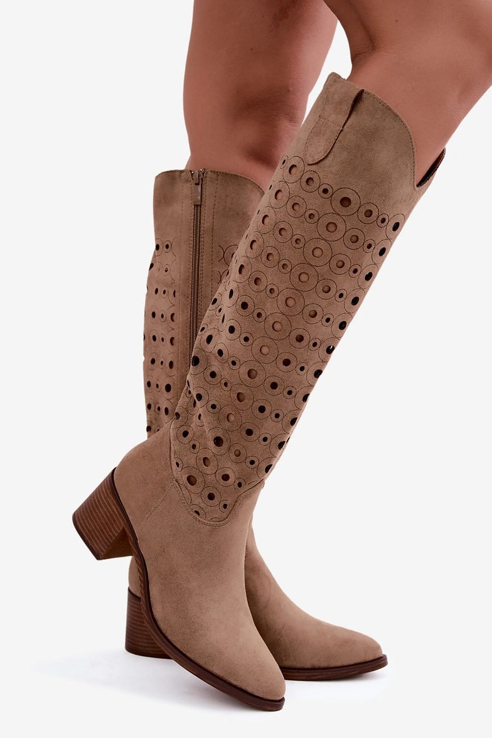  Cizme cu toc model 232091 Step in style 