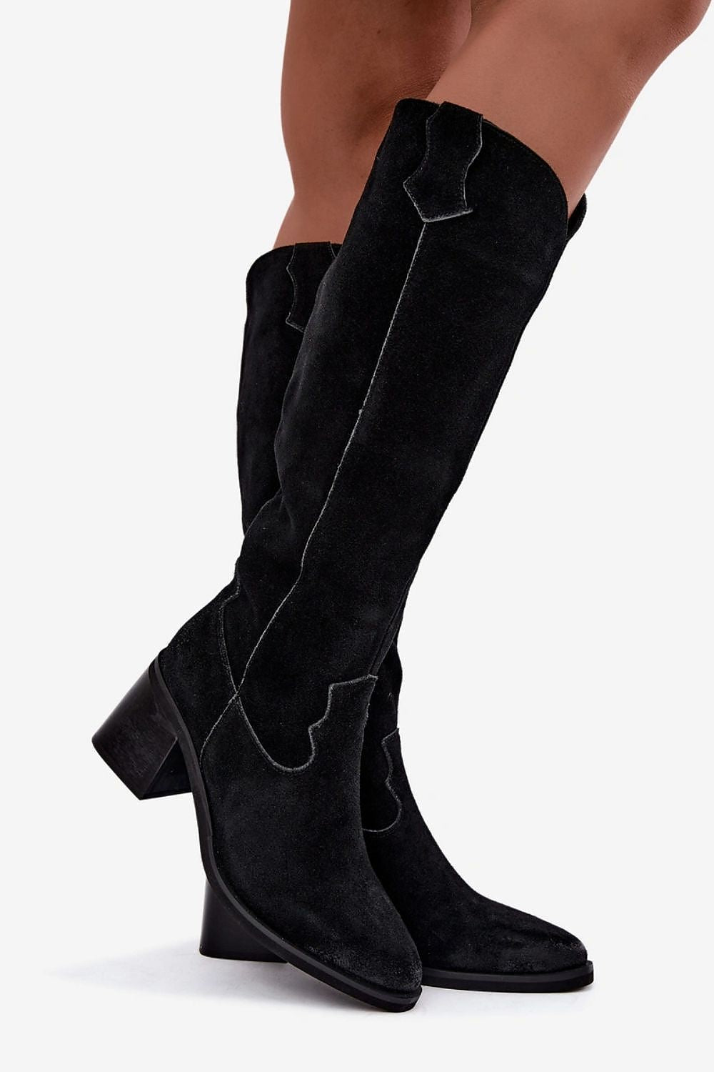  Cizme cu toc model 232094 Step in style 