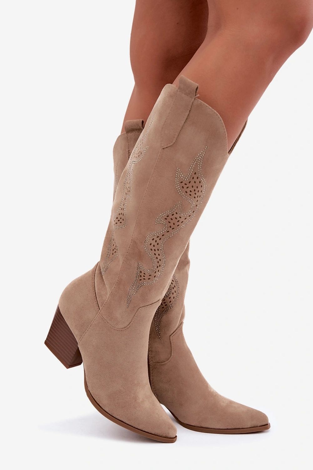  Cizme cu toc model 232099 Step in style 