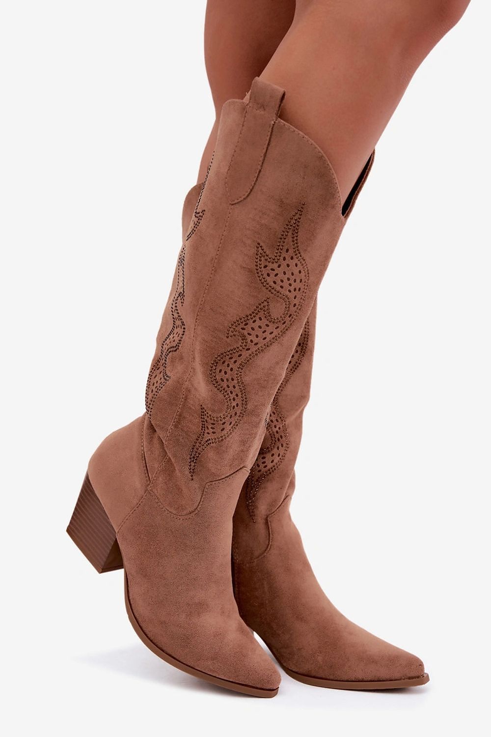  Cizme cu toc model 232101 Step in style 