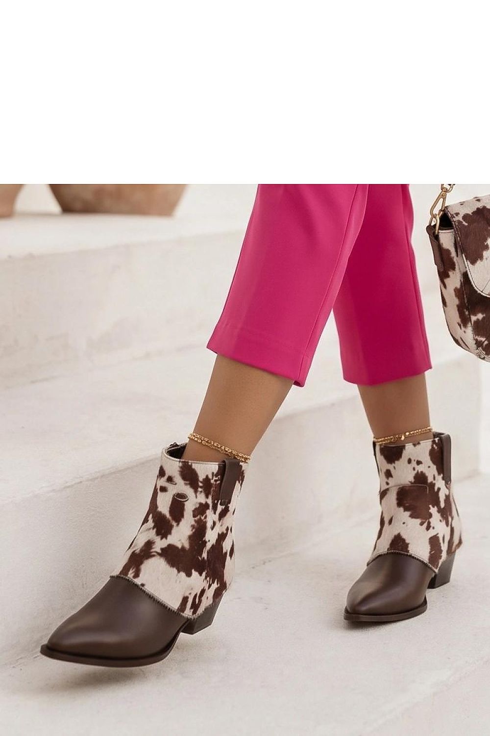  Botine cu toc model 232164 Solea 