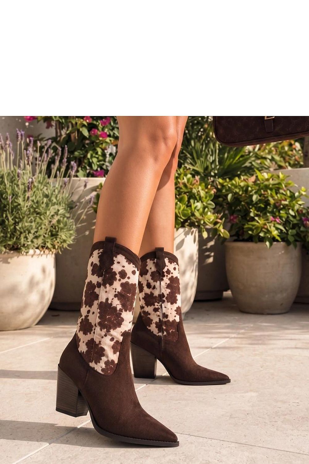  Botine cu toc model 232168 Solea 