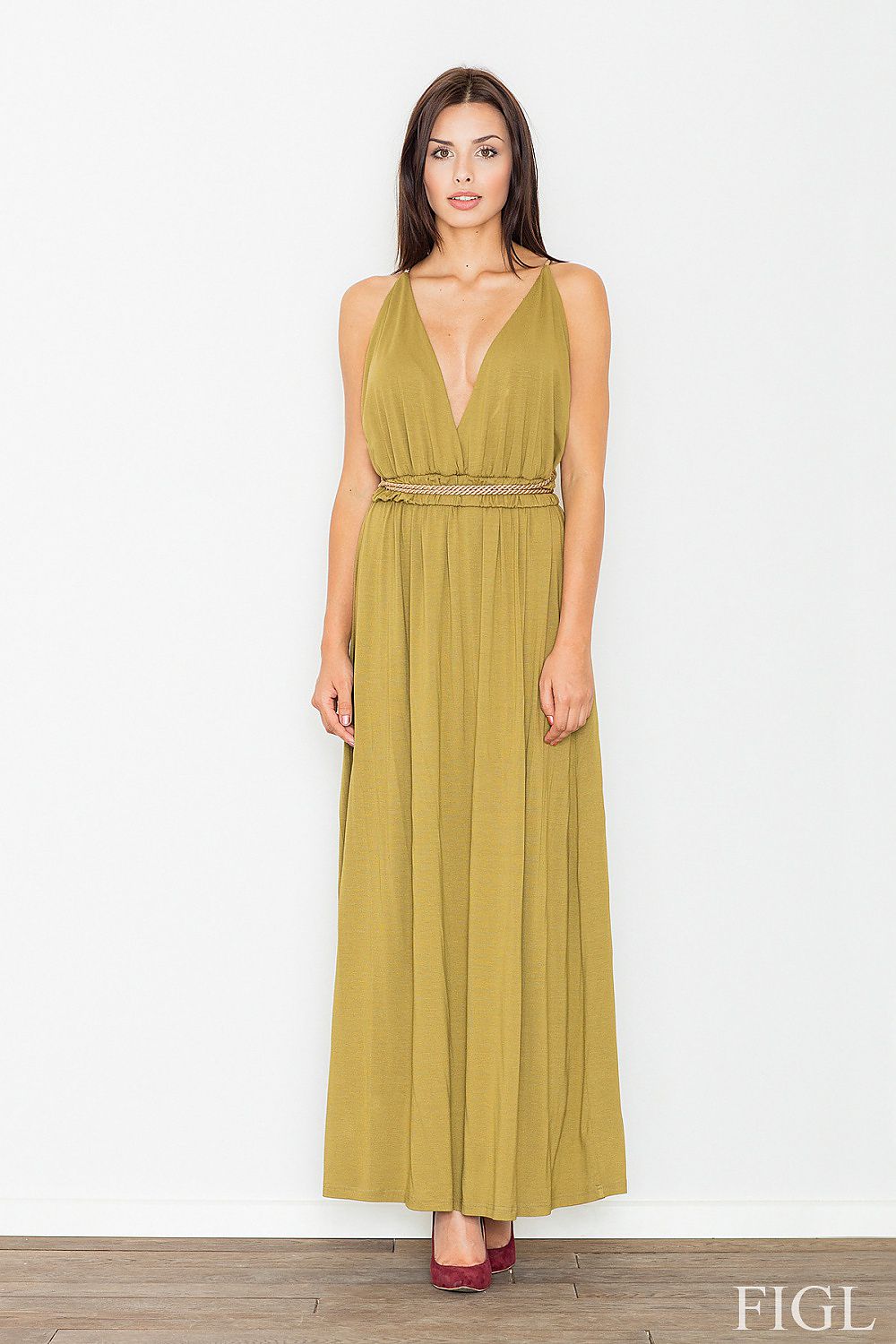  Rochie lungă model 60700 Figl 