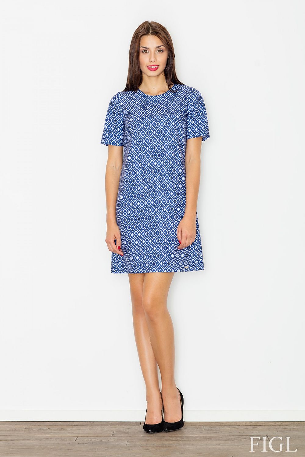  Rochie de zi model 77080 Figl 