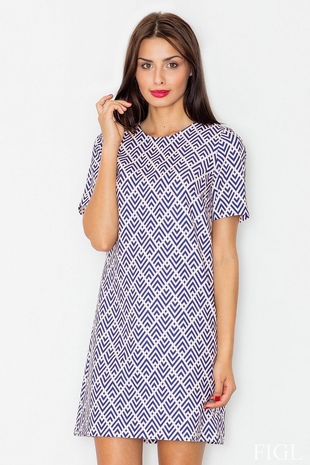  Rochie de zi model 77081 Figl 