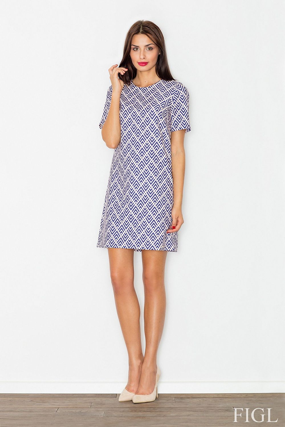  Rochie de zi model 77081 Figl 