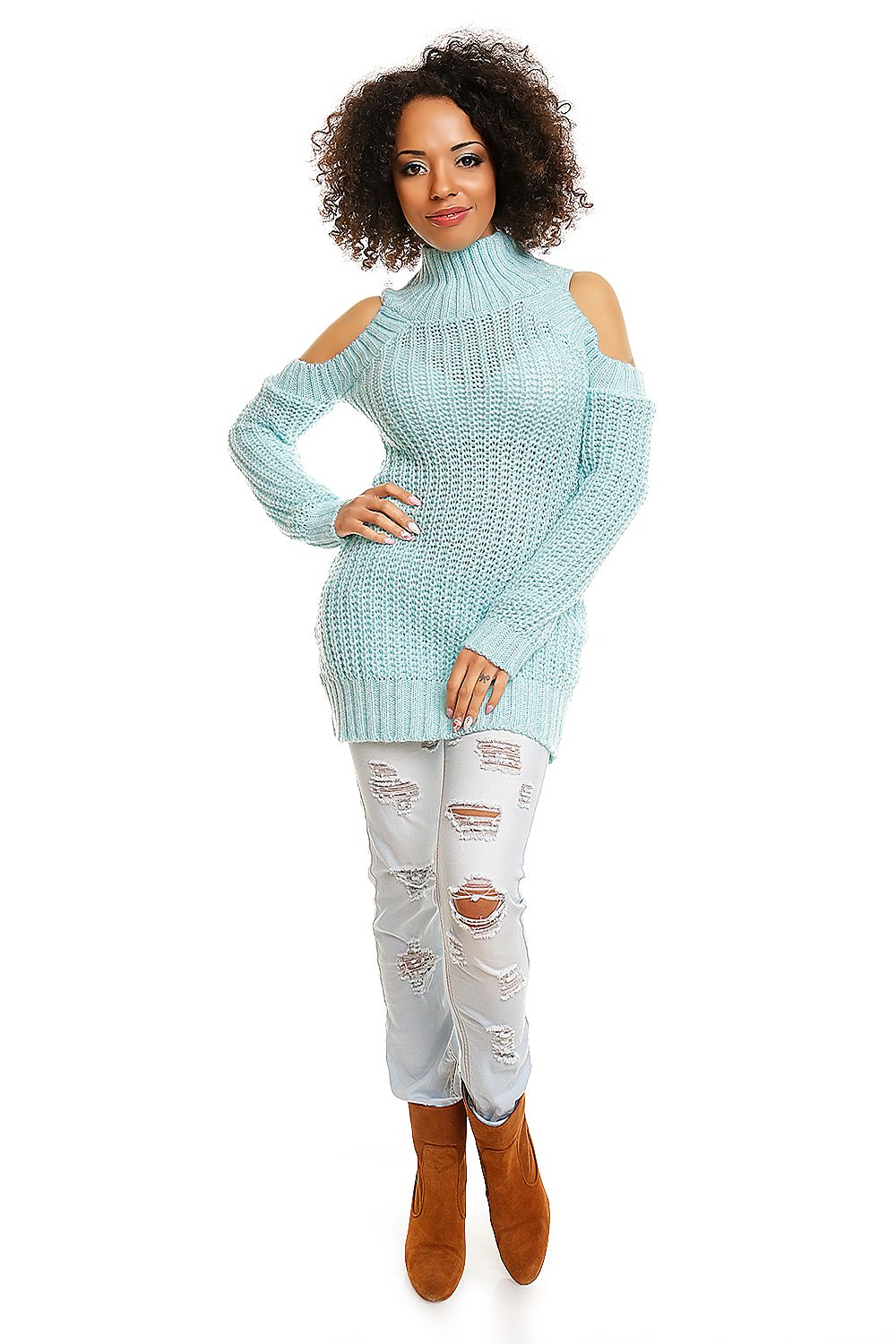  Pulover gros model 84344 PeeKaBoo 