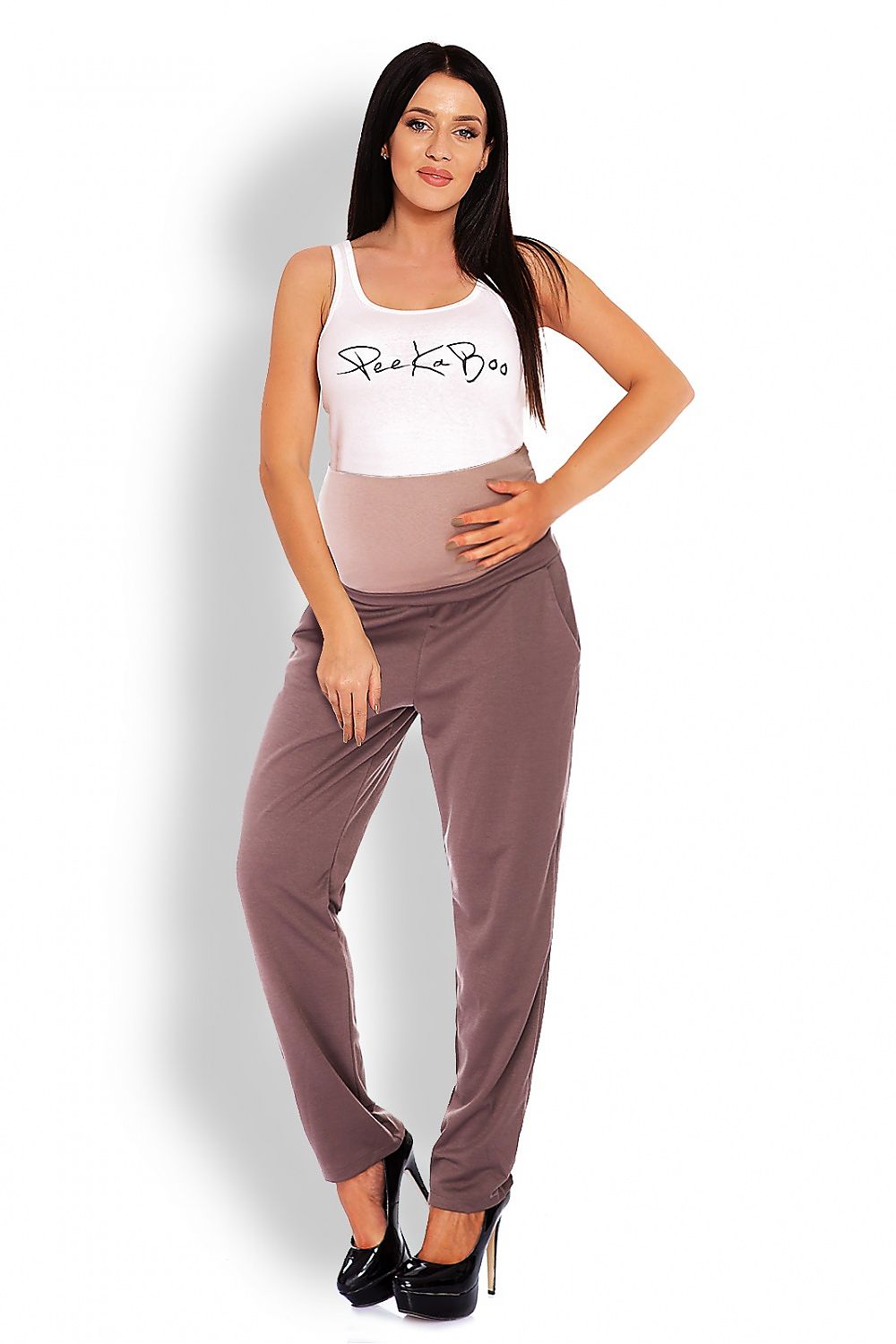  Pantaloni de maternitate model 126080 PeeKaBoo 