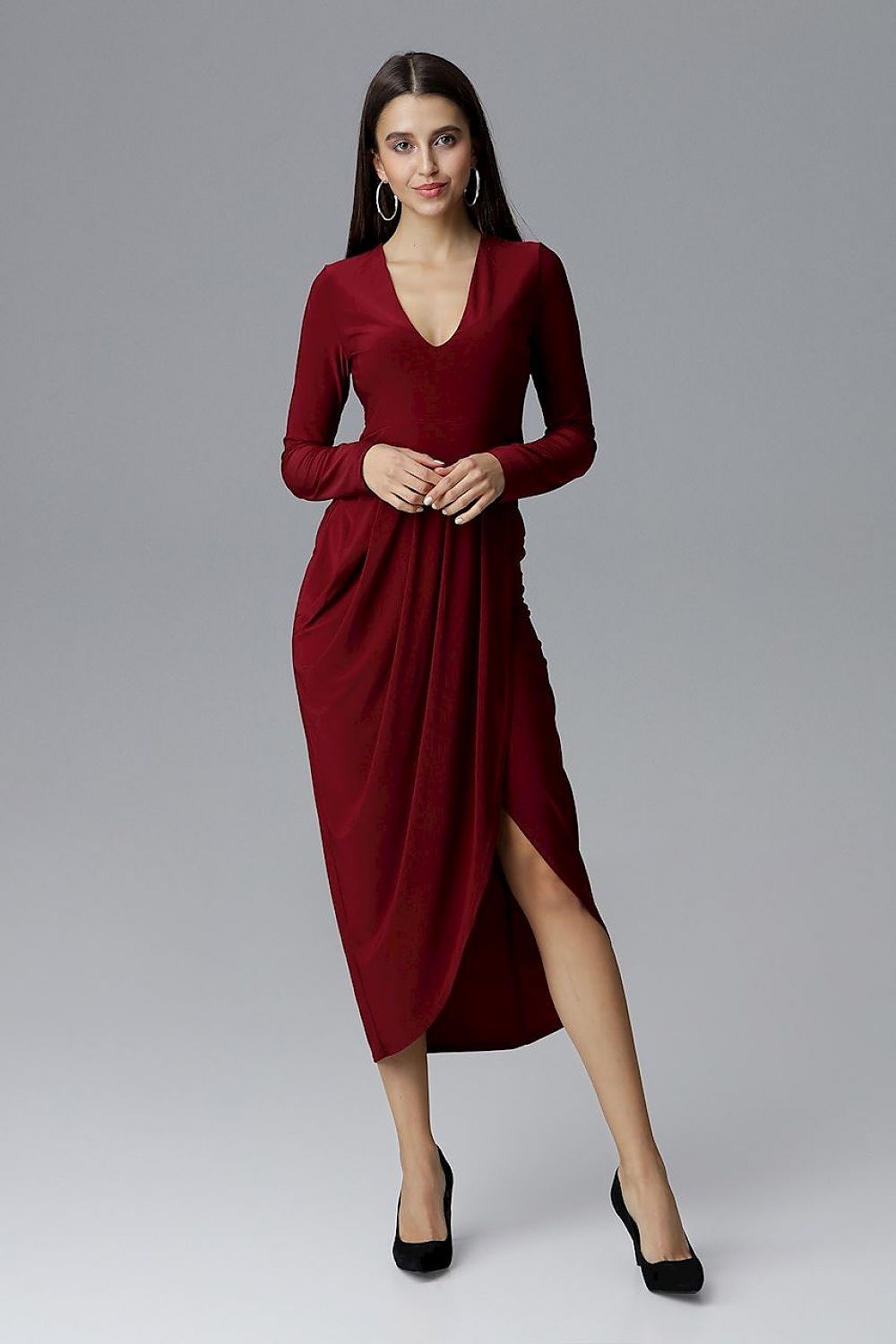  Rochie lungă model 126215 Figl 