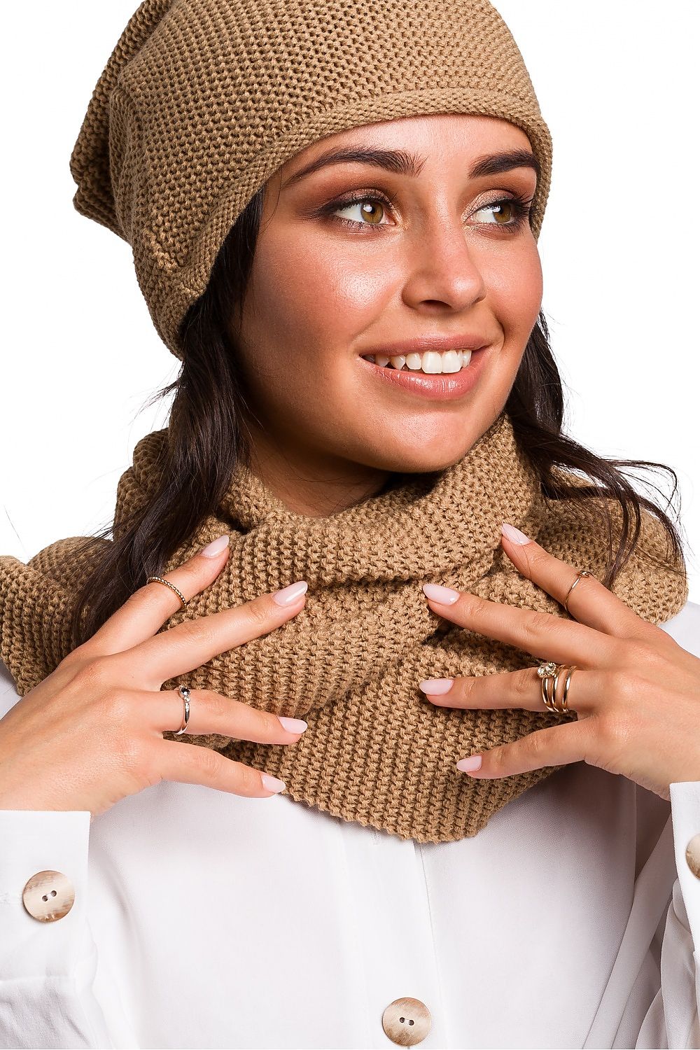  Eşarfă Infinity model 136408 BE Knit 