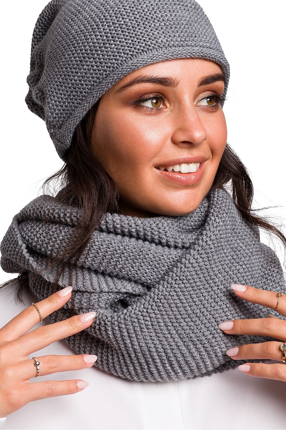  Eşarfă Infinity model 136409 BE Knit 