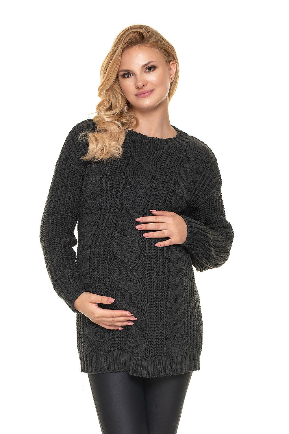  Maternitate pulover model 157832 PeeKaBoo 