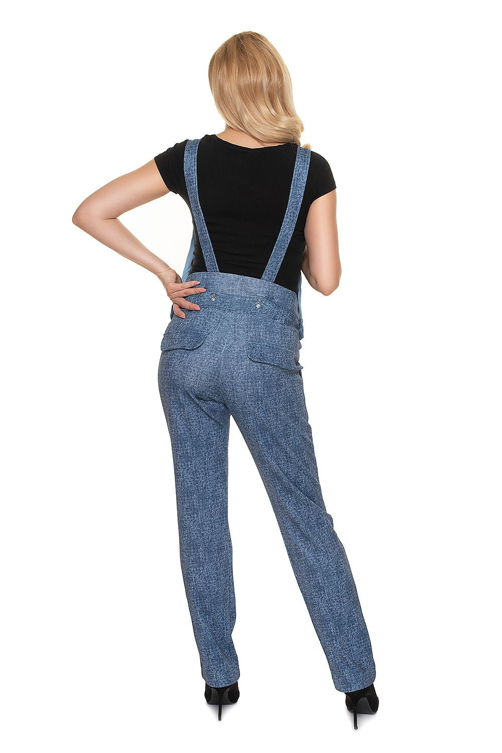  Salopete de maternitate model 159436 PeeKaBoo 