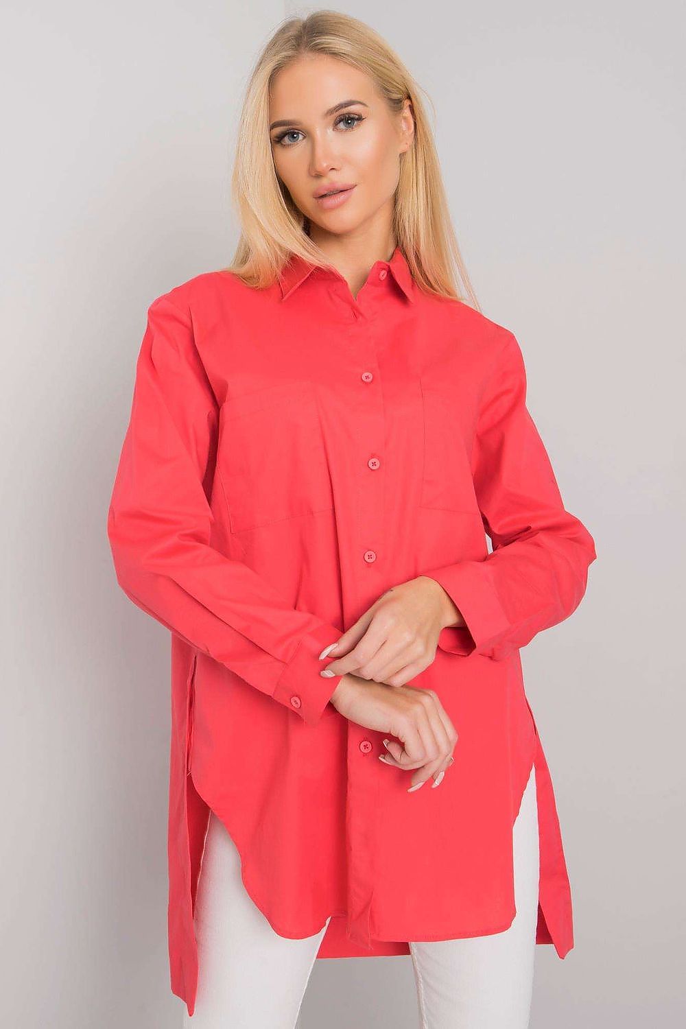  Cămaşă cu mânecă lungă model 160740 Ex Moda 