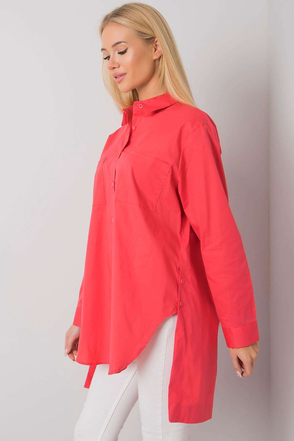  Cămaşă cu mânecă lungă model 160740 Ex Moda 