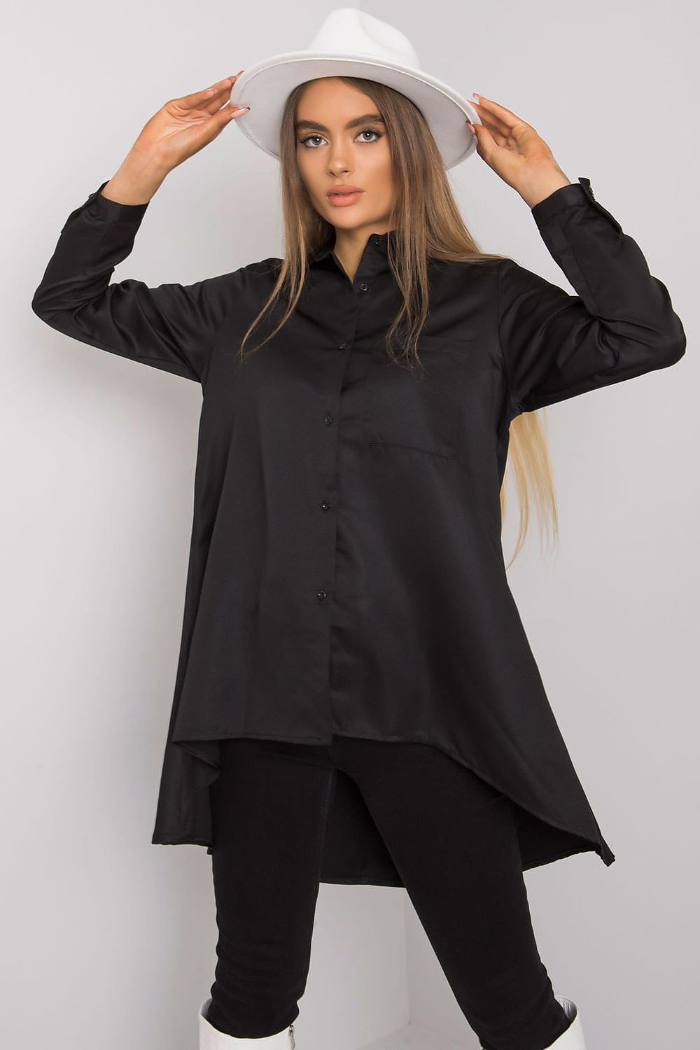  Cămaşă cu mânecă lungă model 160752 Ex Moda 