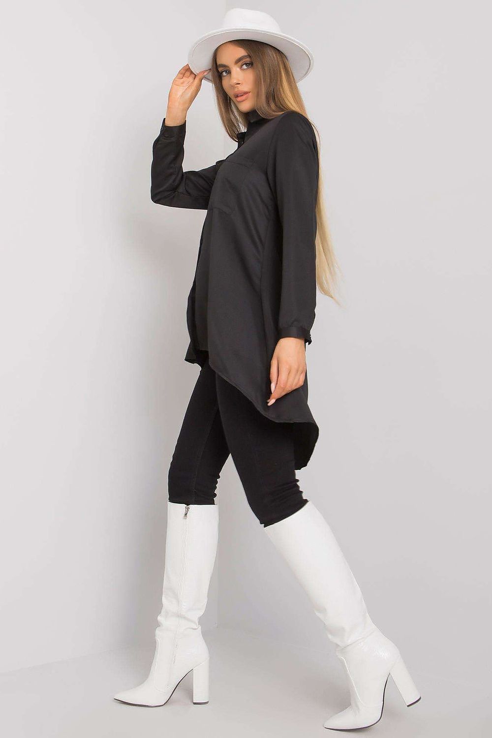  Cămaşă cu mânecă lungă model 160752 Ex Moda 