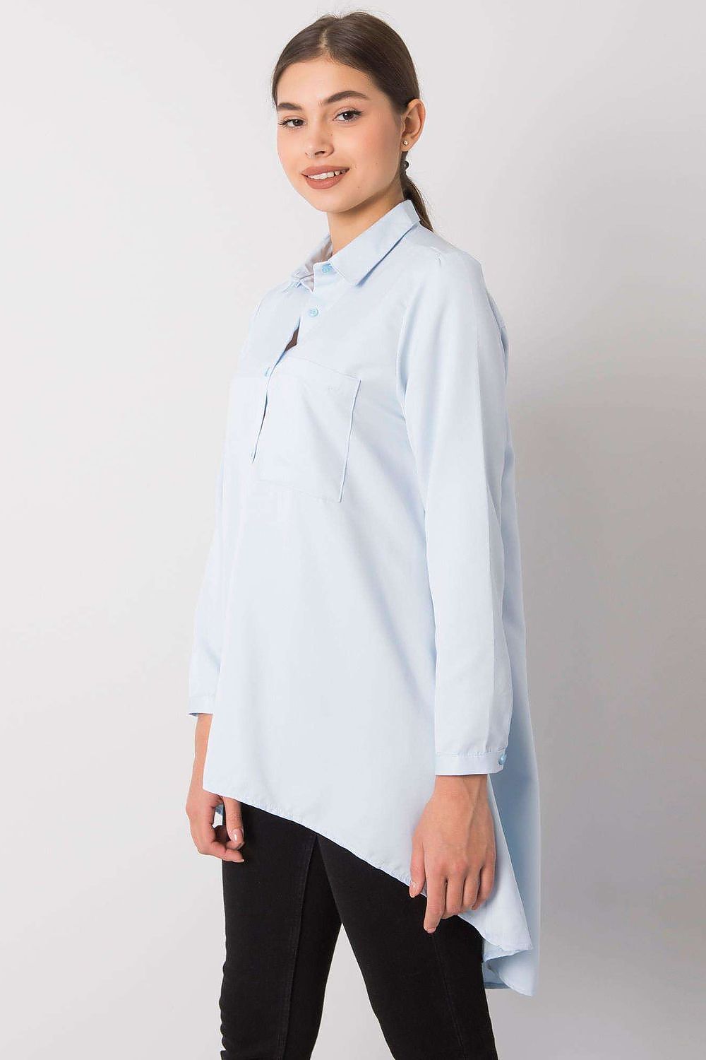  Cămaşă cu mânecă lungă model 160754 Ex Moda 