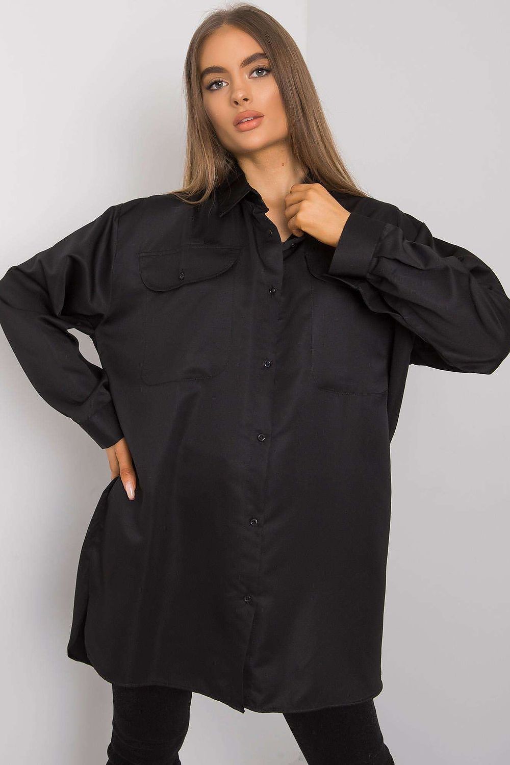 Cămaşă cu mânecă lungă model 160756 Ex Moda 
