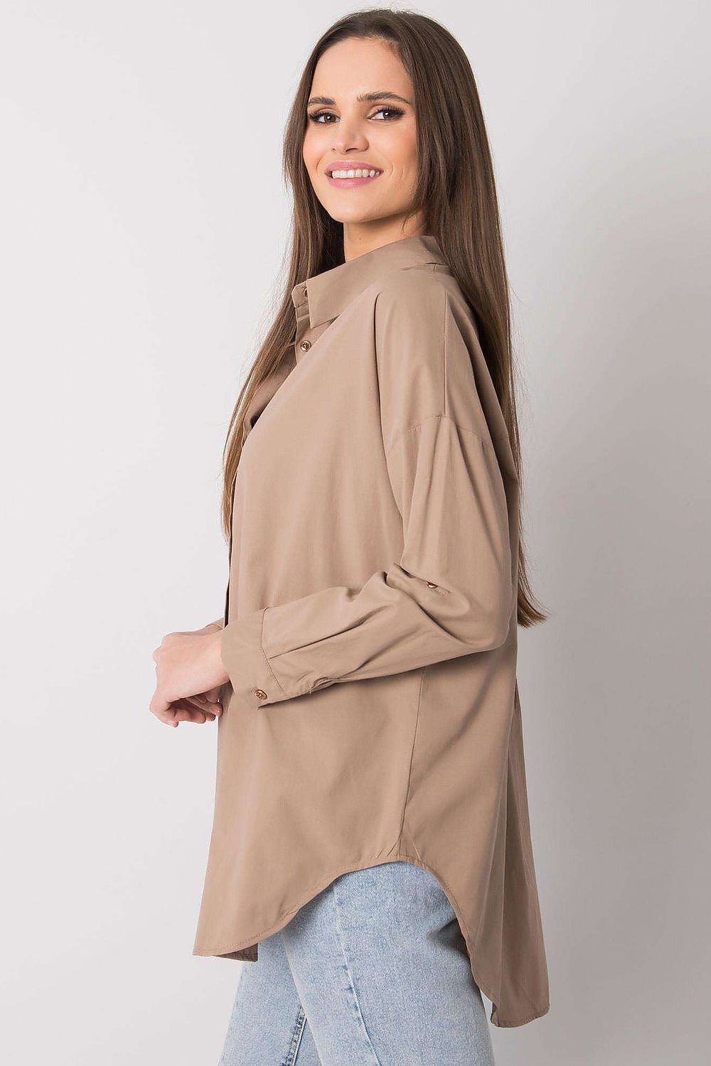  Cămaşă cu mânecă lungă model 161931 Ex Moda 