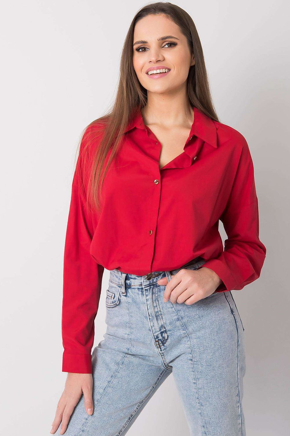  Cămaşă cu mânecă lungă model 161933 Ex Moda 