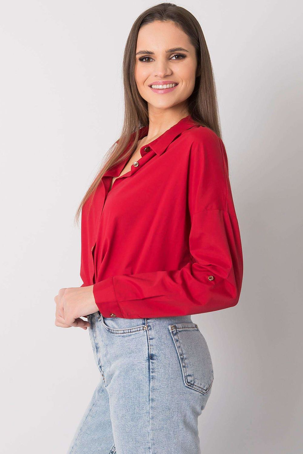  Cămaşă cu mânecă lungă model 161933 Ex Moda 