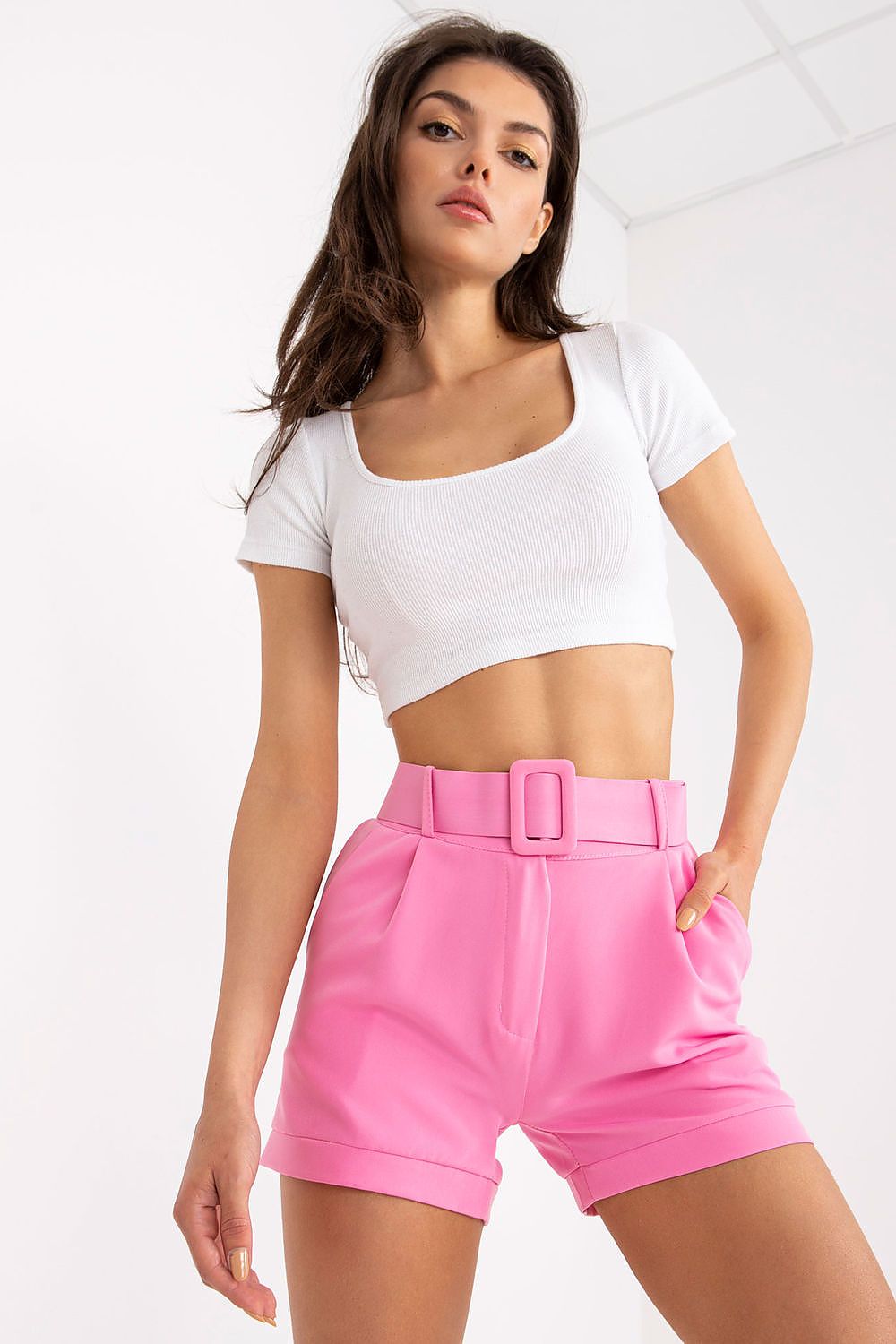  Pantaloni scurţi model 166321 Italy Moda 