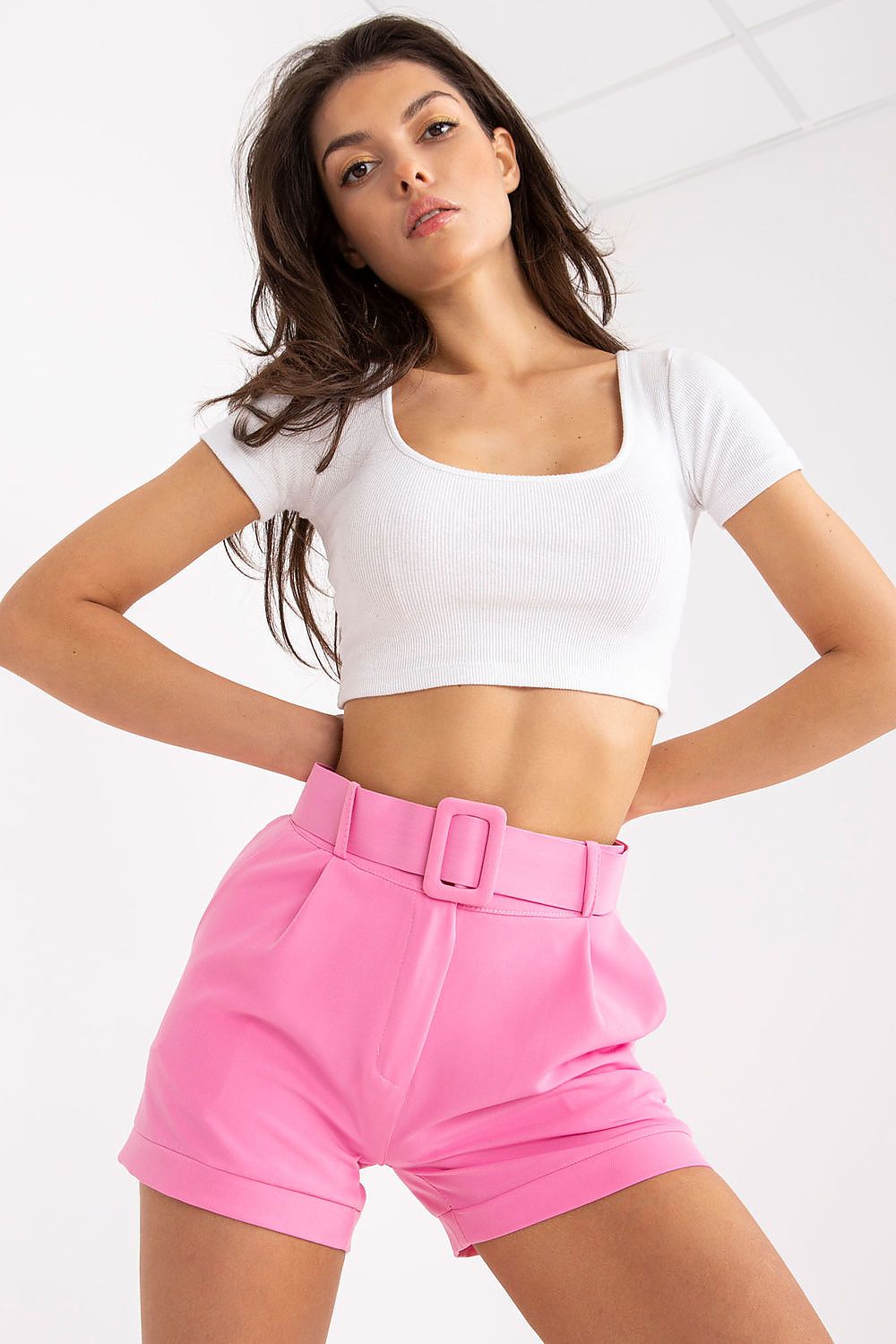  Pantaloni scurţi model 166321 Italy Moda 