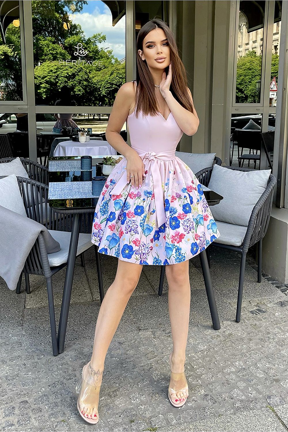  Cocktail rochie model 167550 Bicotone 