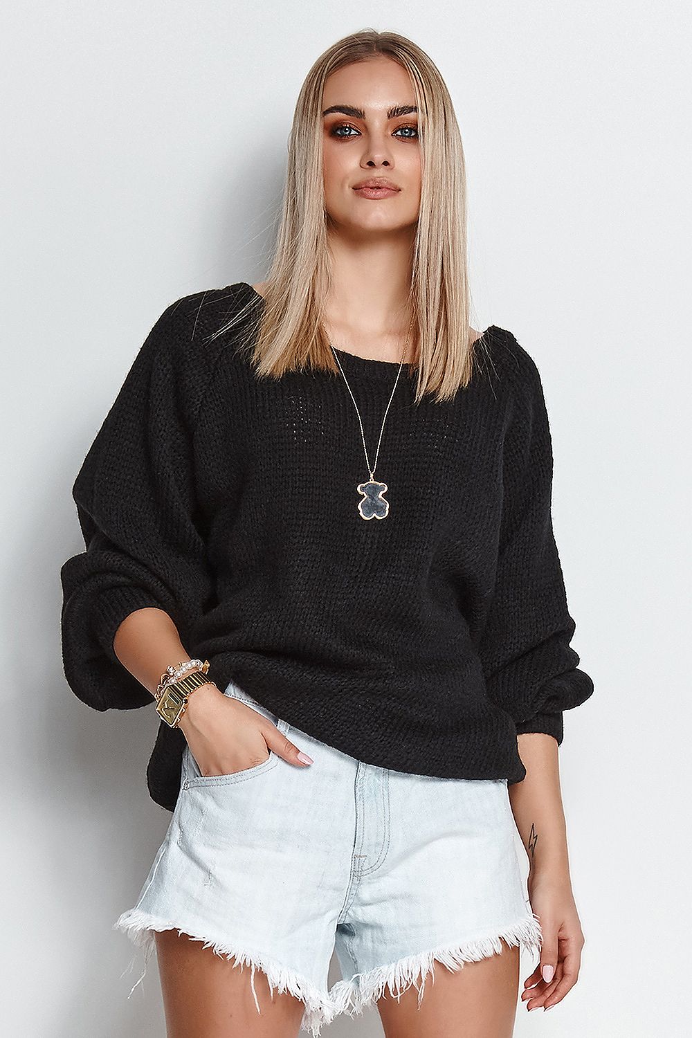  Pulover model 171545 Makadamia 