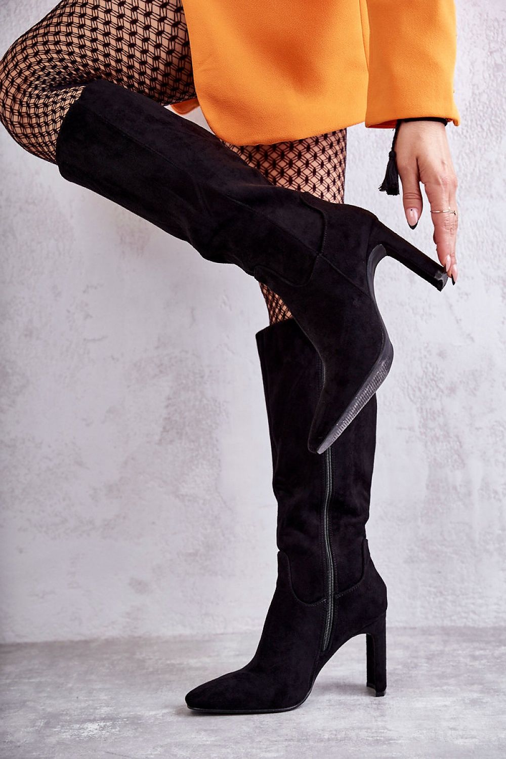  Cizme cu toc model 173449 Step in style 