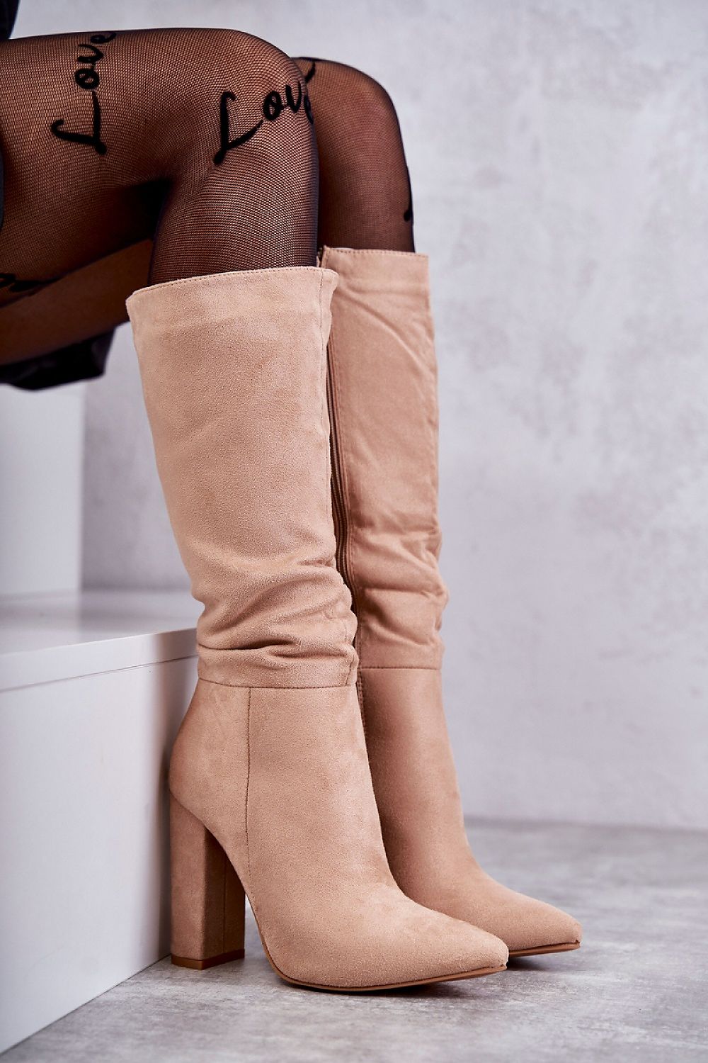  Cizme cu toc model 173776 Step in style 