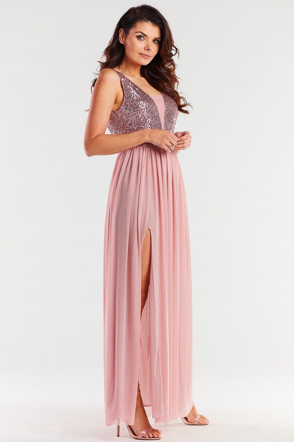  Rochie lungă model 174300 awama 