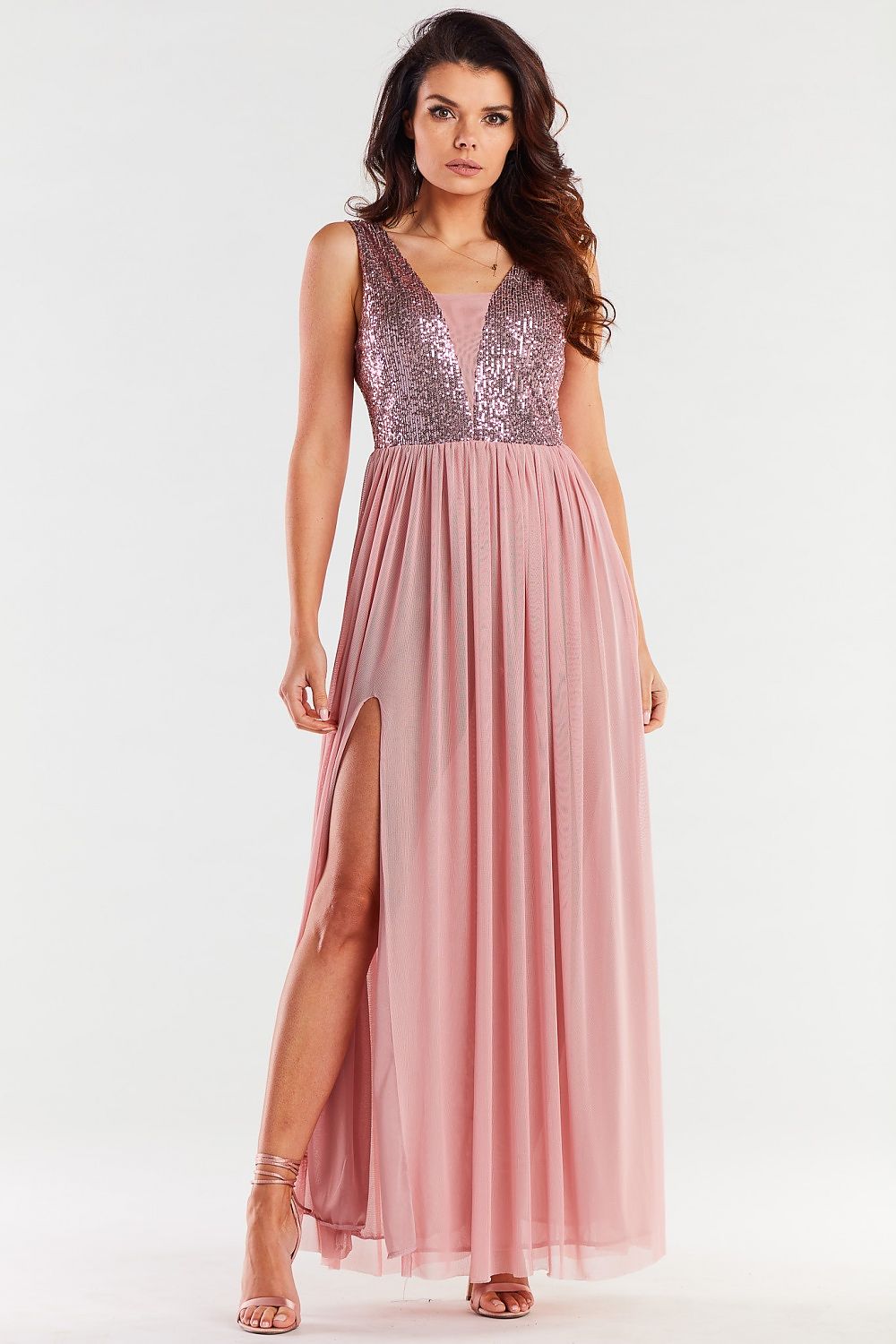  Rochie lungă model 174300 awama 