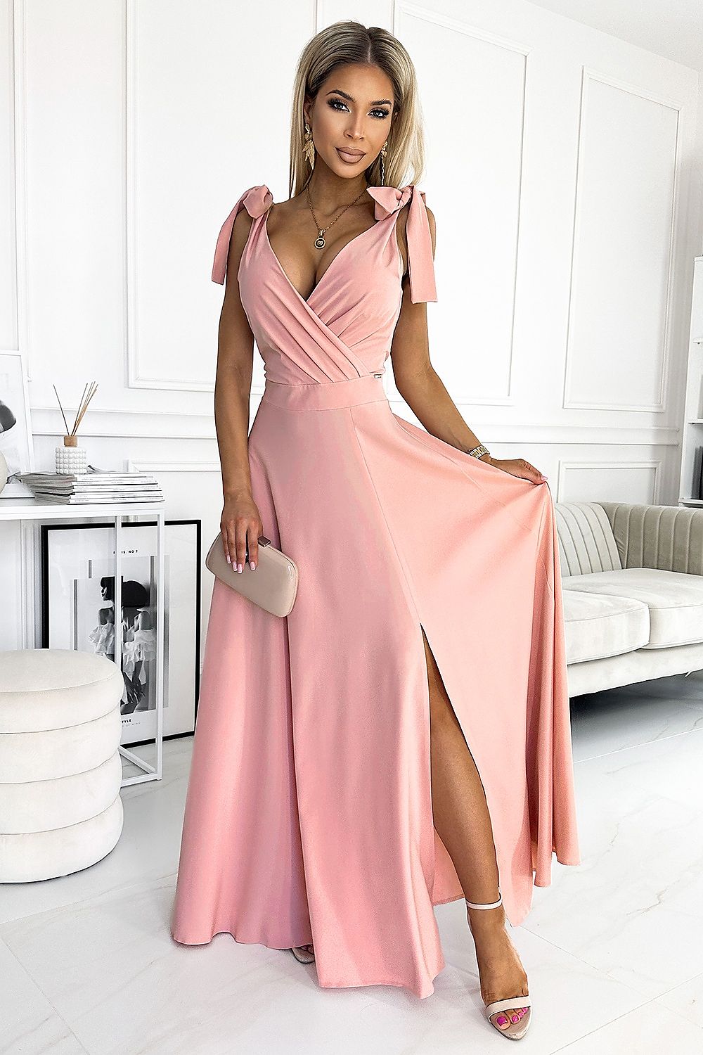  Rochie lungă model 177063 Numoco 