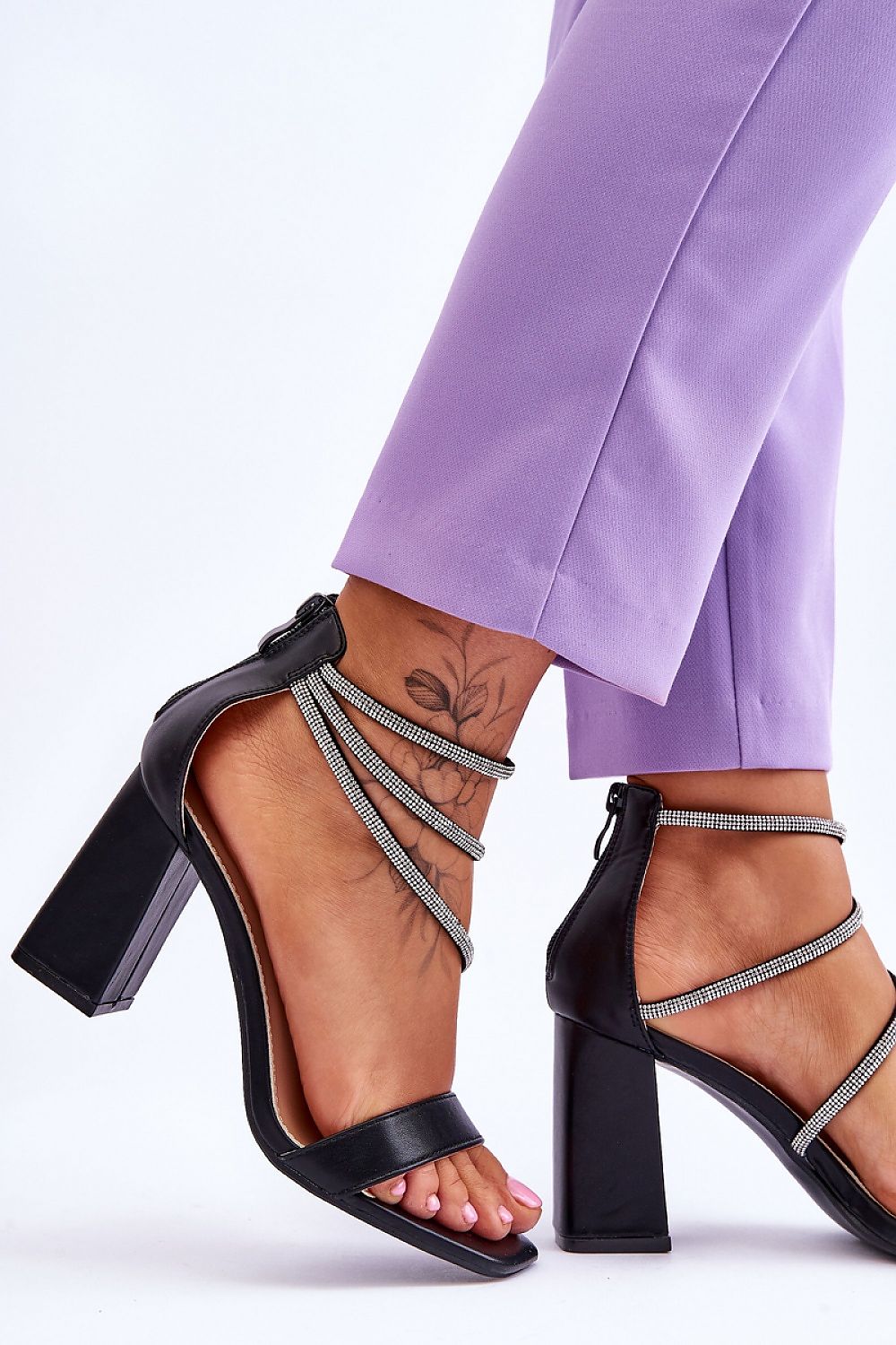  Sandale cu toc model 178019 Step in style 